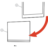 Fisher Paykel Oven Door Mid Glass OB60SC5CEX1, OB60SC7VEX1, OB60SC8DEPX2, OB60SC9DEPX1