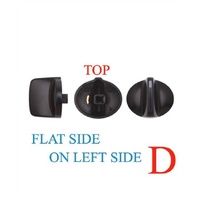 Fisher Paykel Oven Or Cooktop Knob Black BI601E, BI601CTE, BI601A, BI601ED BI602E, BI602CTE, BI602A, BI602ED BI451A, *781 Pack