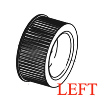 Fisher Paykel Rangehood Fan Blade Blower Left HC90DCXB3, HC90DCSB3, HC120DCXB3, HC90DCXB3, HC60PLX4, HC90PLX4, *2545