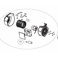 Fisher Paykel Rangehood Motor Assy HP60IDCHX4 HP601DCHX4