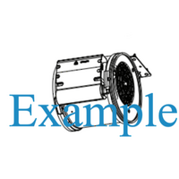 Fisher Paykel Rangehood Motor Assy Including Impellor RBES64 RBES65