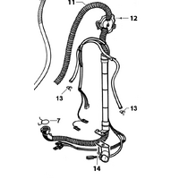 Fisher Paykel Washing Machine Drain Hose Harness Assy T2 Spares 429505P 429719P