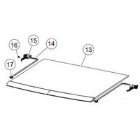 Fisher Paykel Washing Machine Glass Lid Assy WL8060P WA8560P1 Cleansmart