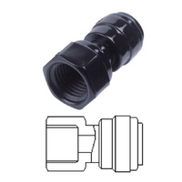 Fridge and Ice Maker Inlet Valve Connector Adaptor 8 Mm Female Connection 1/4 Inch Pipe