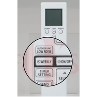 Fujitsu Air Conditioner Remote Control AGTV09LAC AGTV14LAC AR-RAC1E