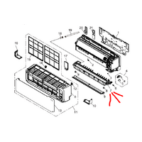 Fujitsu Aircon Indoor Drain Pan (ID No. 7) – ASTG09KMTC ASTG12KMTC – Genuine – 9387590050