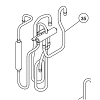 Fujitsu Aircon Outdoor 4-Way Valve (ID No. 35) – AOTG09KMCA – Genuine – 9320412005