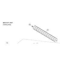 Fujitsu Indoor Air Conditioner Fan Blade (Diagram – ID: 41)