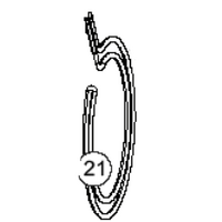 Haier Cloth Dryer Element Heater HDV60A1, HDV40A1, 61428-A 61429-A