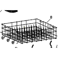 Haier Dishwasher Basket Lower HDW300SS HDW201WH