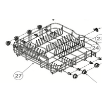 Haier Dishwasher Lower Basket