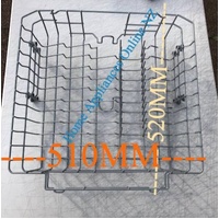 Haier Dishwasher Upper Basket HDW13G1W 61591-B, HDW13G1X, 61590