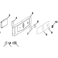 Haier Dryer Control Pael Decal Inver HDY-D60, **H0180500070A