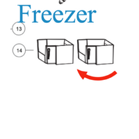Haier Freezer Door Shelf HRF520FHS