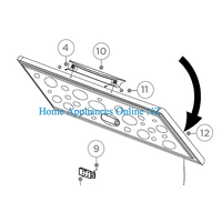 Haier Freezer Lid Assy Including Seal HCF324W2 Ha Aa 61264-A