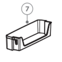 Haier Fridge Bottle Shelf Fridge Door Large HRF200TW HRF200TS