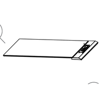 Haier Fridge Criper Bin Cover HRF454T