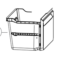 Haier Fridge Crisper Bin Veggie Bin HRF454