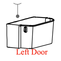 Haier Fridge Door Left Side Door Shelf HRF565YHC