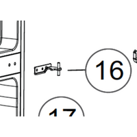 Haier Fridge Freezer Middle Left Or Right Hinge HRF360TW, HRF360TS