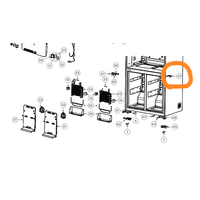 Haier Fridge Hinge Mid Right Hand RF605QDUVB1 Fp Aa