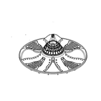 Haier Washing Machine Agitator Pulsator HWT90MW1 61388-A