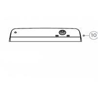 Haier Washing Machine Control Panel With No Electrical Parts HWT10AN1 62350-A