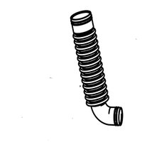 Haier Washing Machine Sub Hose Drain Innerh WMP95TLU