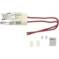 Jenn Airr Whirlpool Admiral Norge Range Surface Burner Receptacle Stove White Connector Block & Wires C221-E