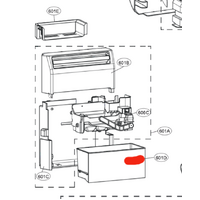 LG Freezer Ice Maker Ice Bucket - MKK63322301