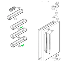 LG Fridge Door Basket - MAN61988902