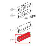 LG Fridge Door Basket/Shelf GB-455BLE GB-455BTL GB-455MBL MAN64468601