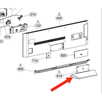 LG Television Stand Bracket Assembly OLED65C8PTA