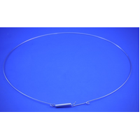 LG Washing Machine Door Gasket Seal Rear Clamp Ring Wire Drum Side 350MM DIAMET.4861EN3002AER