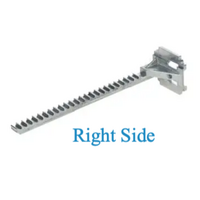Miele Dishwasher Toe Kick Panel Right Side Rail