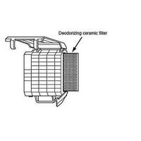 Mitsubishi Aircon Catechin Air Filter MSZ-FA25VA-A1 MSZ-FA35VA-A1 Ceramic Filter