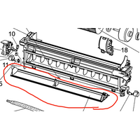 Mitsubishi Aircon Vane Lower Window MFZ-KA50VA, MFZFB50VA-A2