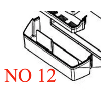 Mitsubishi Fridge Door Bottom Bottle Shelf CX370