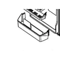 Mitsubishi Fridge Bottle Shelf MR-CX306EM-A-W , MR-CX306EM-ST-W, *BM3124