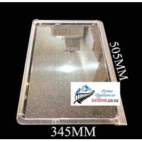 Mitsubishi Fridge Full Size Plastic Top or Middle Shelf 345mm x 505mm