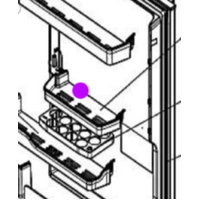 Mitsubishi Fridge Half Shelf MR-CX306EM-A-W MR-CX306EM-ST-W