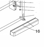 Mitsubishi Fridge Kick Panel Toe Grill Plate White