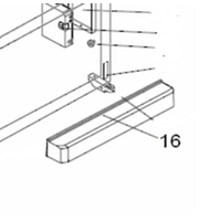 Mitsubishi Fridge Kick Panel Toe Grill Plate White MR-385E-A MR-420E-A MR-455E-A​​​​​​​