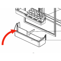 Mitsubishi Fridge Shelf Bottle Shelf