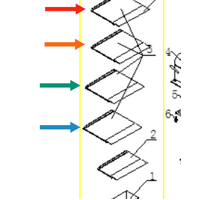 Nouveau Fridge Top Or Middle Glass Shelf HS-319LN