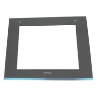 Omega Oven Outer Door Glass Outer Glass Assb-In Flat Black OBO654TGG