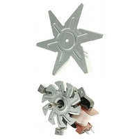 Omega Robinhood Oven Cooking Fan Motor Complete With Blade OBO650X OO640X, RHBO67BX,* 15MM
