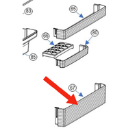 Panasonic Fridge Bottle Shelf NR-BX421 GUSA NR-BX421B