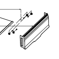 Panasonic Fridge Cover Cool Area NR-BL302ASAUNR-BL342ASAU