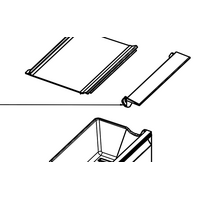 Panasonic Fridge Criper Bin Flapper Handle NR-BL302ASAUNR-BL342ASAU